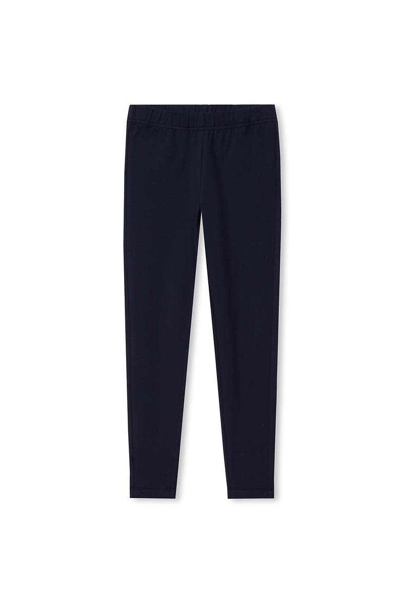 Girls Plus Tough Cotton Leggings, Main, color, Classic Navy