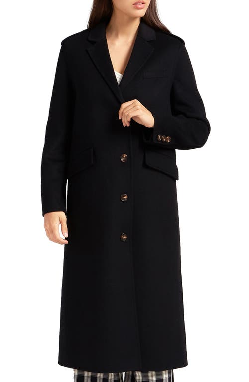 Belle & Bloom Tainted Love Wool Blend Coat In Black