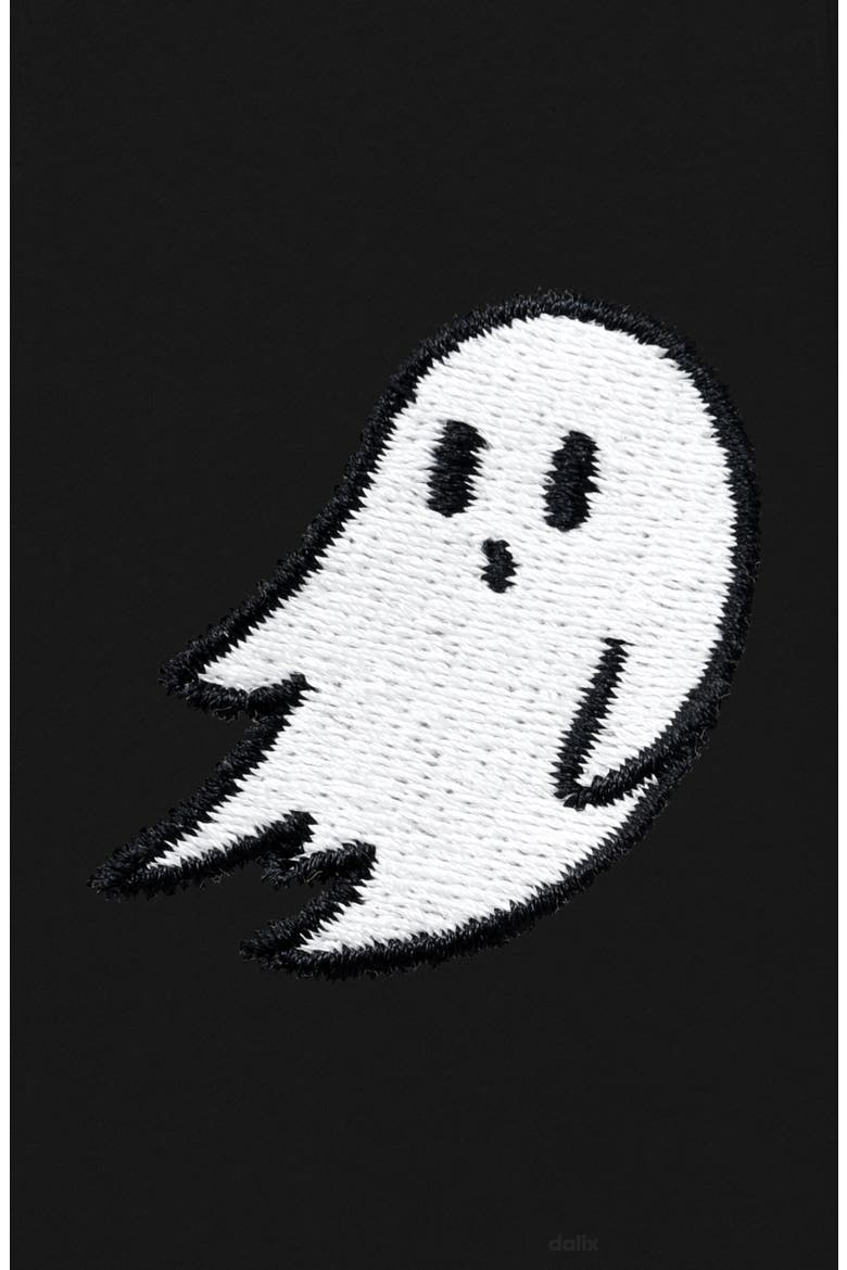Womens Heartly Ghost Quarter Zip Pullover, Alternate, color, Black