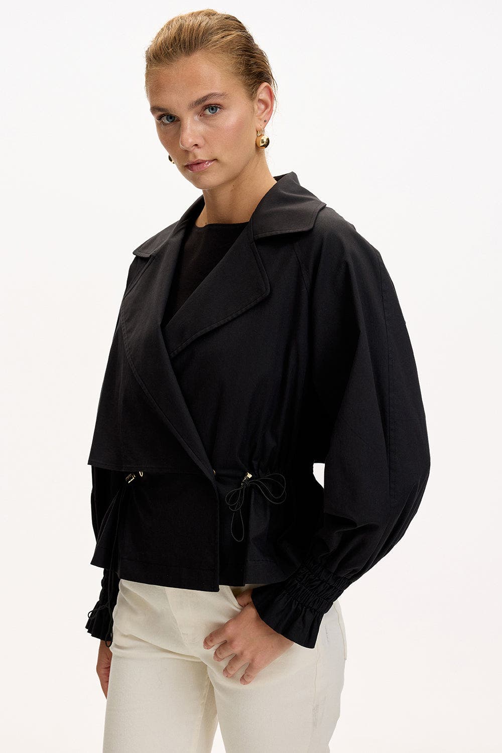 Shirt Collar Cotton Jacket - image 2
