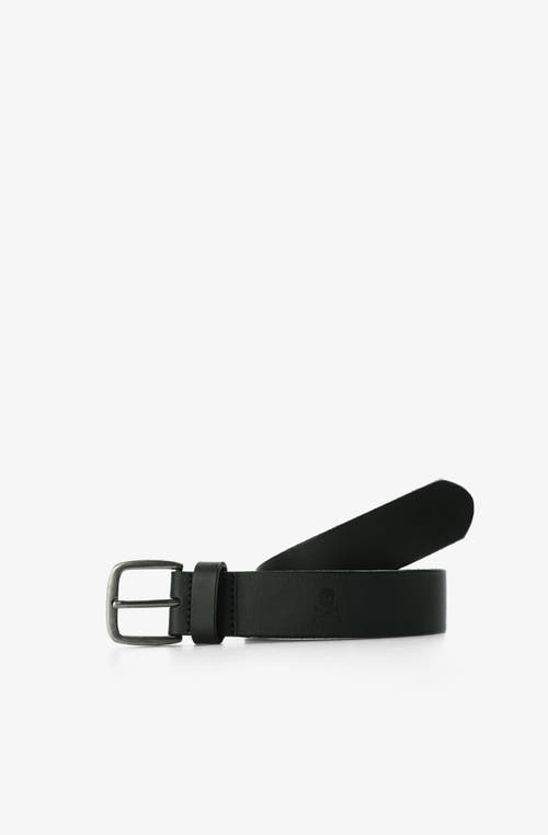 Scalpers Skull Belt In Black