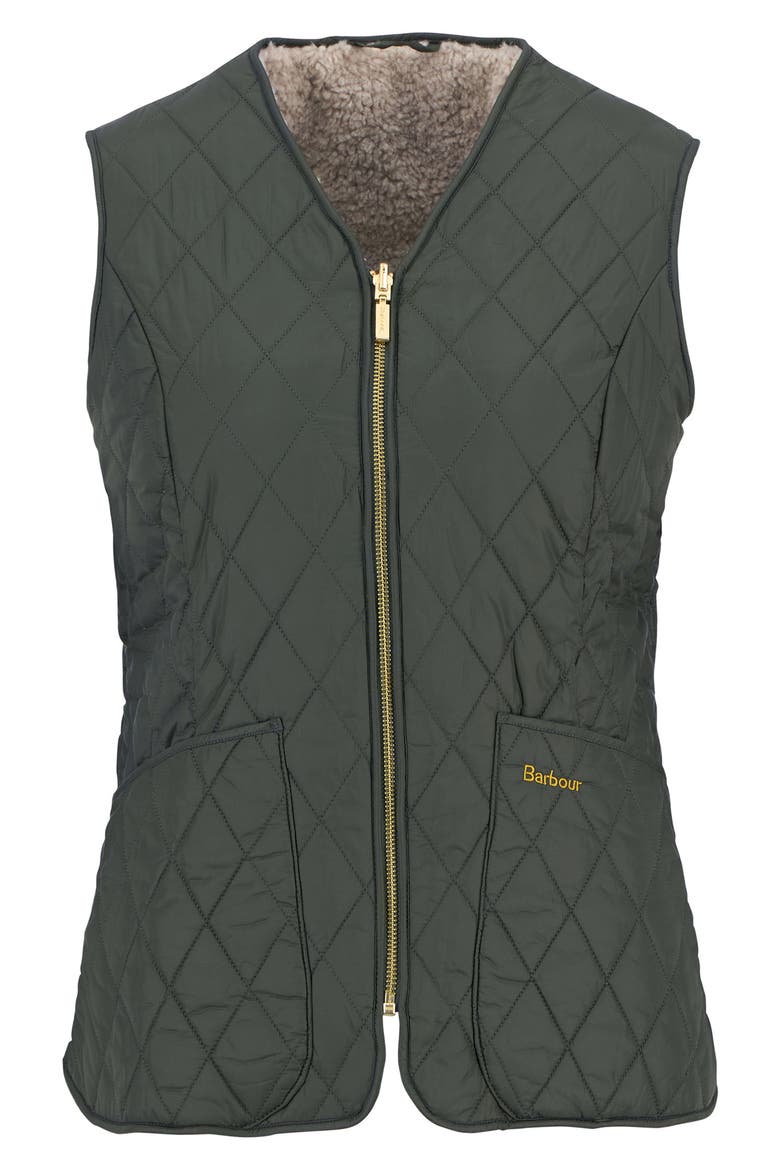 Markenfield Quilted Vest, Alternate, color, OLIVE/ NATURAL