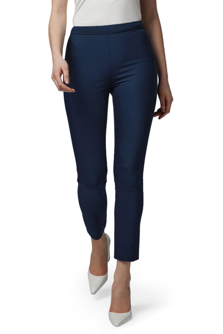 Evan Slim Fit Ankle Pants, Main, color, NAVY