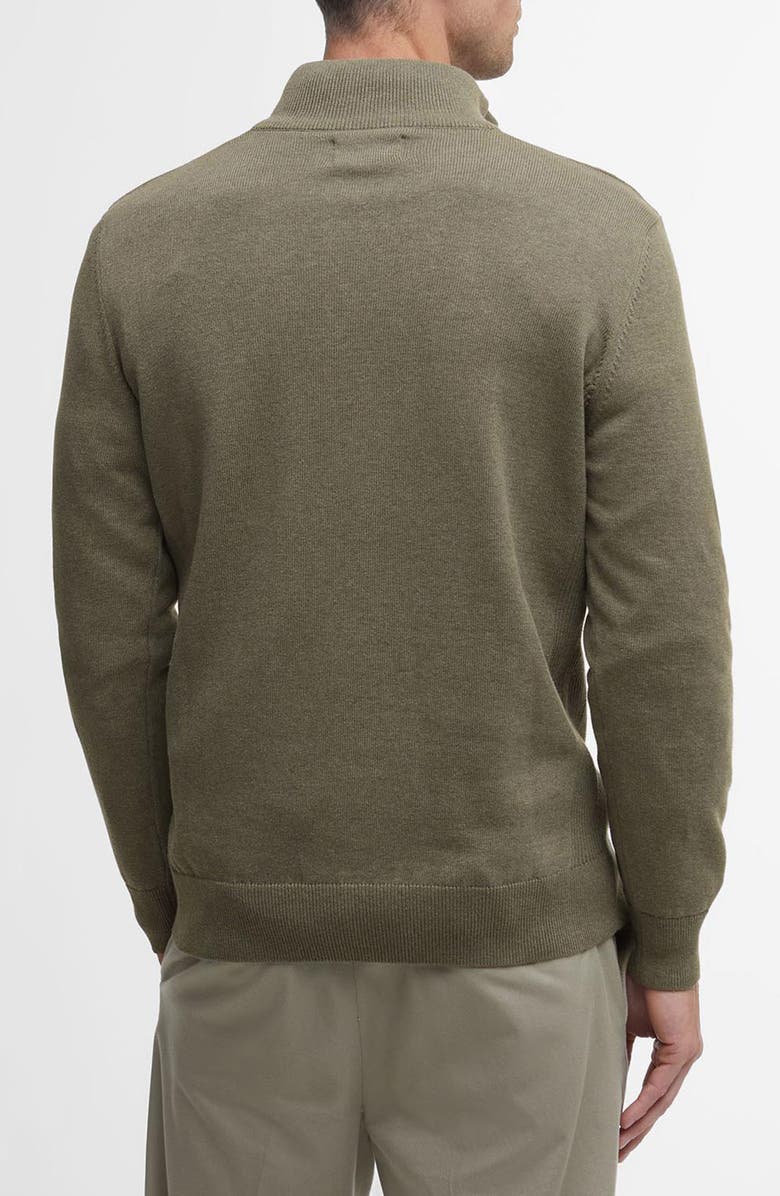 Barbour Cotton Half Zip Sweater, Alternate, color, 