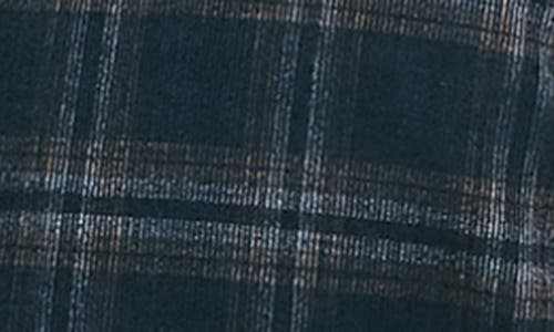 Brooks Brothers Plaid Cotton Corduroy Bomber Jacket In Blue
