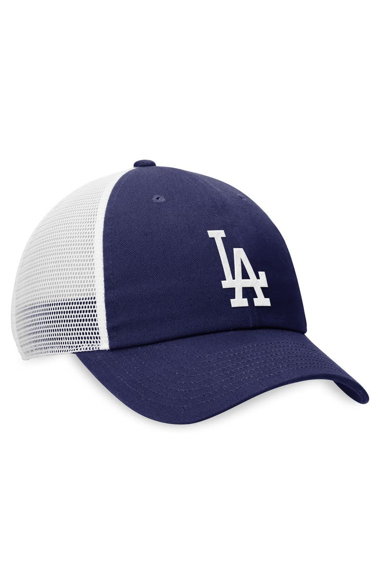 Nike Men's Nike Royal Los Angeles Dodgers Club Trucker Adjustable Hat, Alternate, color, 