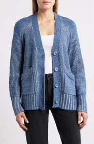 CITY BLUES Cotton Blend Cardigan