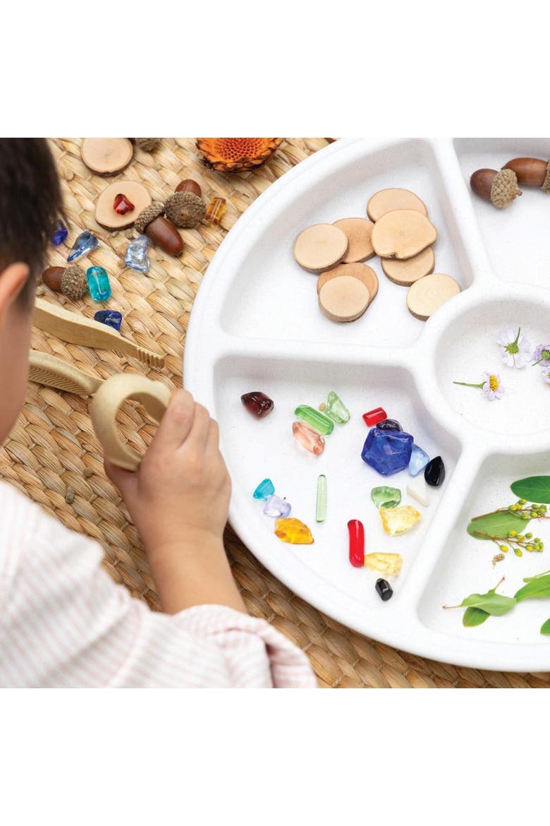 Loose Parts Sorting Trays - Set of 4 - White, Alternate, color, White