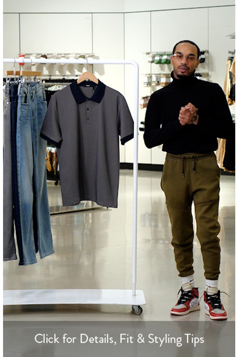 Geometric Jacquard Polo video