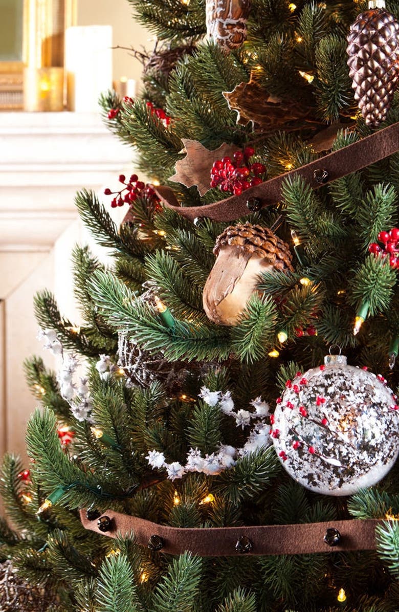 Balsam Hill Vermont White Spruce<sup>®</sup> Narrow Pre-Lit Artificial Tree, Alternate, color, 