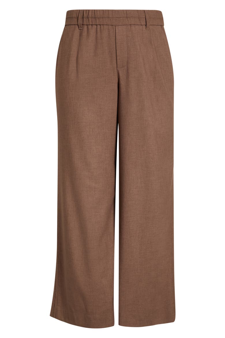 Skyrise High Rise Wide Leg Pants, Alternate, color, MOCHA