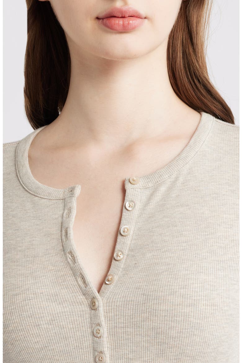 The Rib Splay Top, Alternate, color, OATMEAL HEATHER