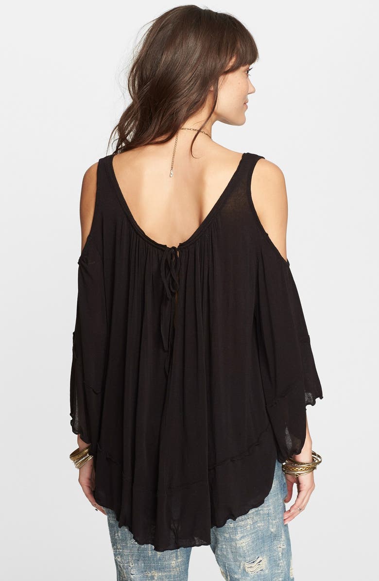 Free People 'Chloe' Solid Blouse, Alternate, color,
