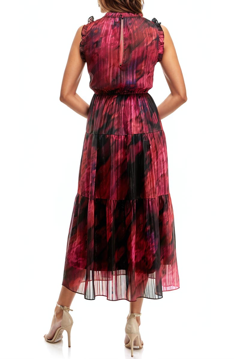 Socialite Chiffon Tiered Midi Dress, Alternate, color, 