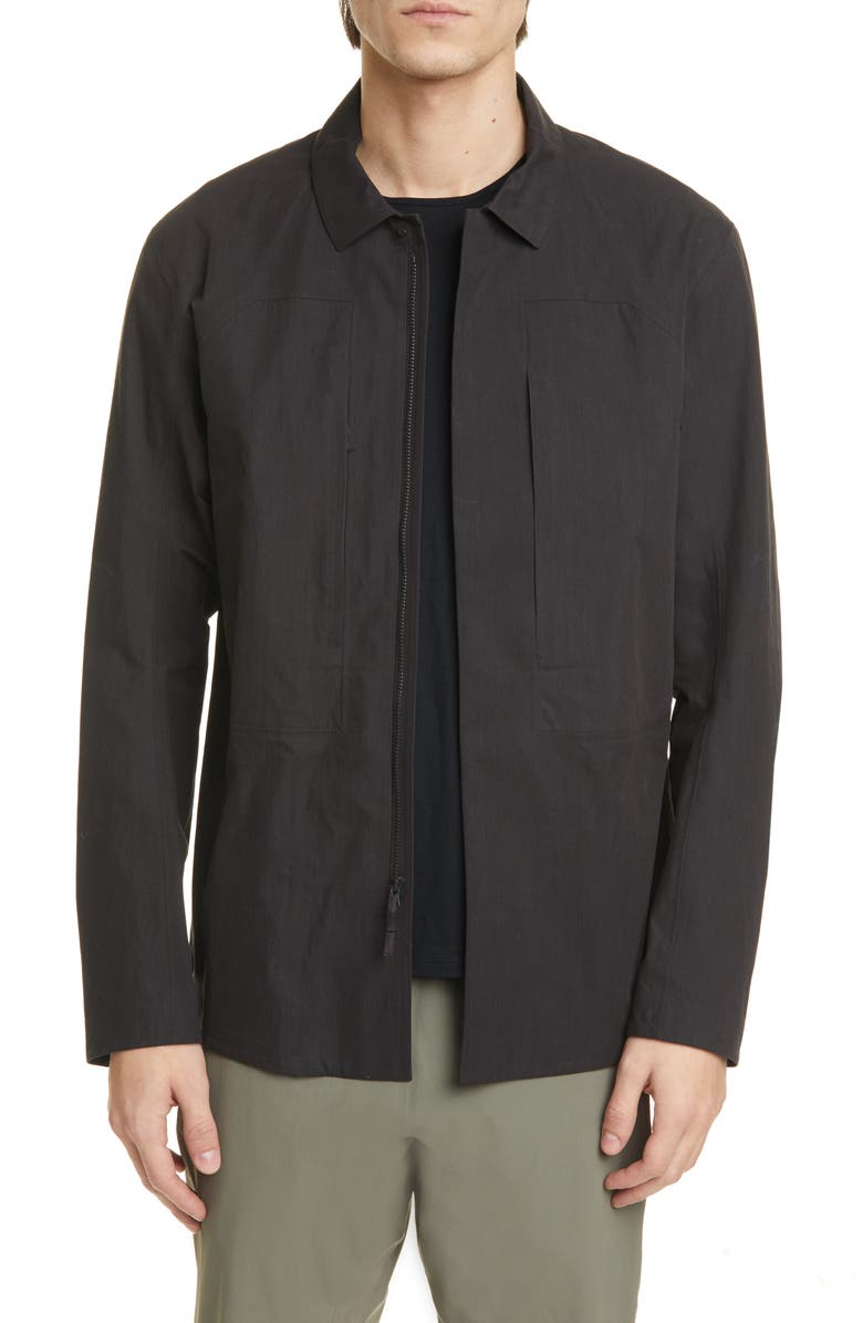 Veilance Component Water Resistant Shirt Jacket, Main, color, 