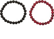 EYE CANDY LOS ANGELES Men's Mateo Beaded Bracelets