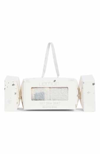 Lemon Assorted 2-Pack Shea Butter Infused Crew Socks