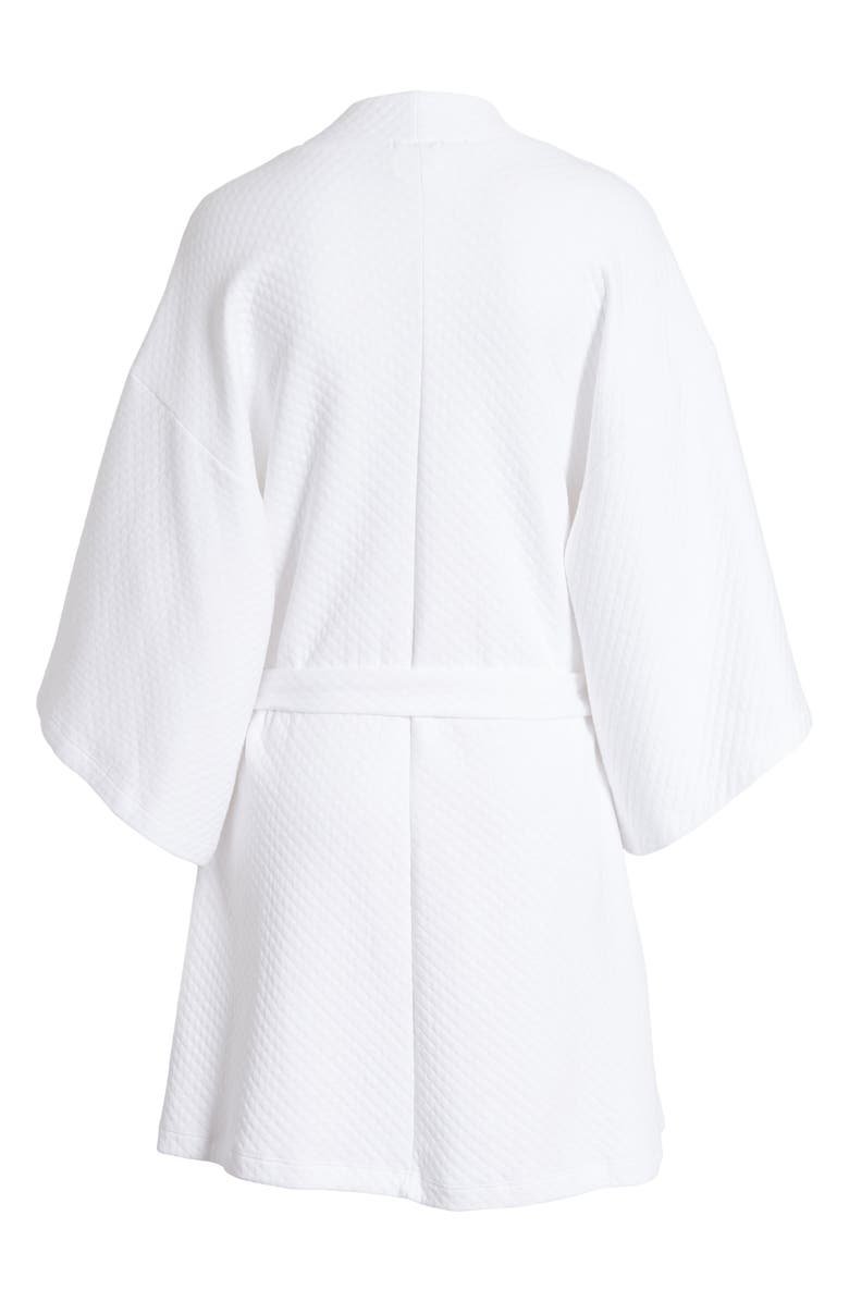 Eberjey Zen Short Spa Robe, Alternate, color, 