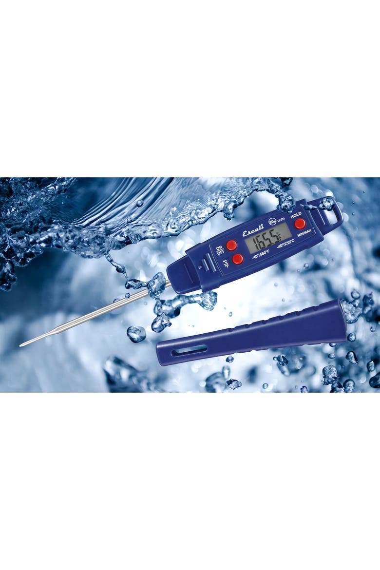 Waterproof Digital Thermometer, Alternate, color, Navy
