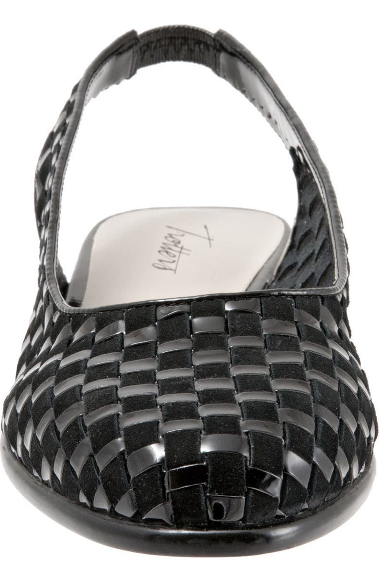 Trotters Lucy Slingback Flat - Wide Width Available, Alternate, color,