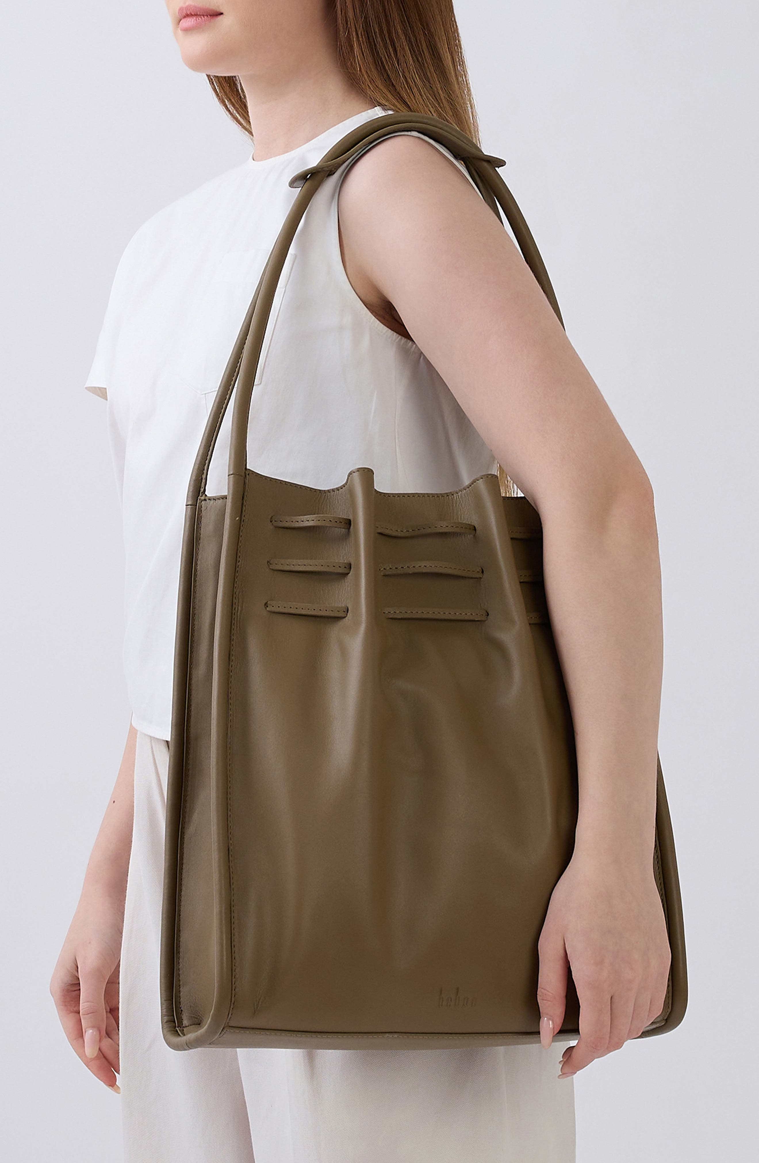 Tina Large Ruched Hobo Bag, Alternate, color, PALM