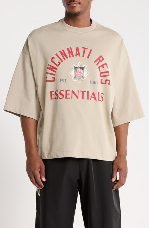x MLB Cincinnati Reds Merch Cotton Graphic T-Shirt