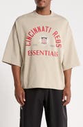 Fear of God Essentials x MLB Cincinnati Reds Merch Cotton Graphic T-Shirt
