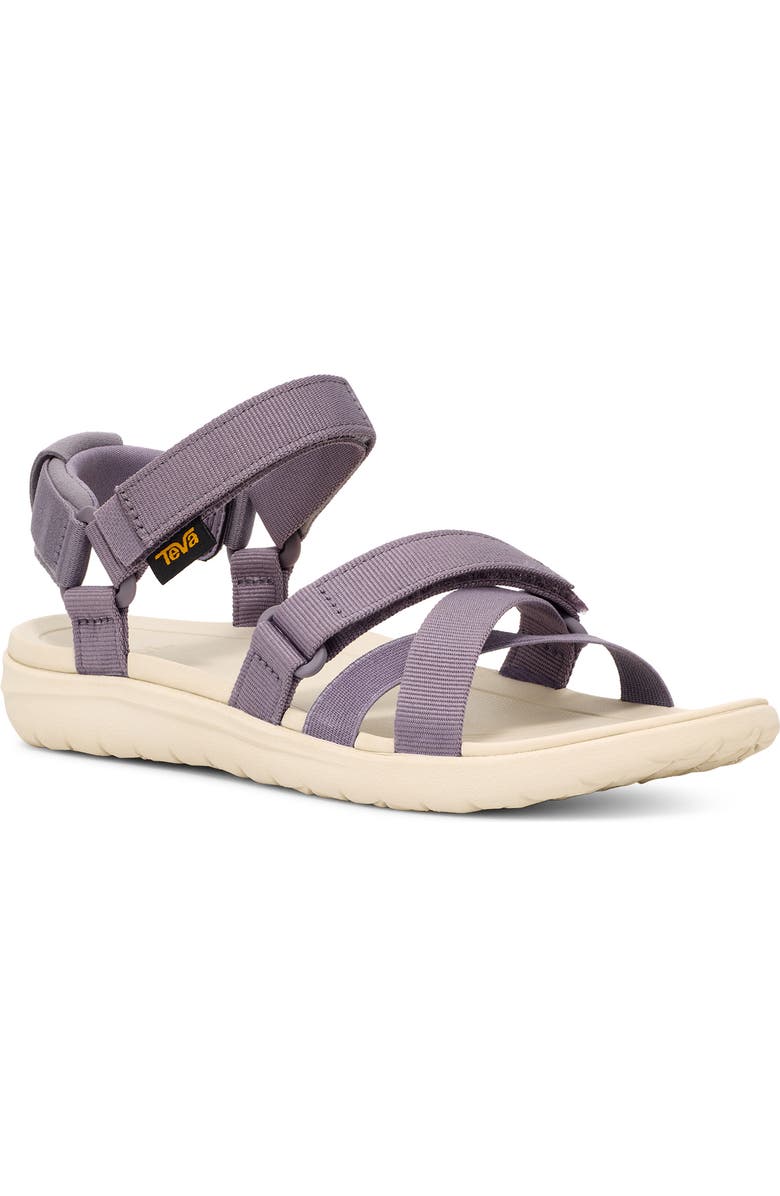 Teva Sanborn Mia Sandal, Main, color, Grey Ridge