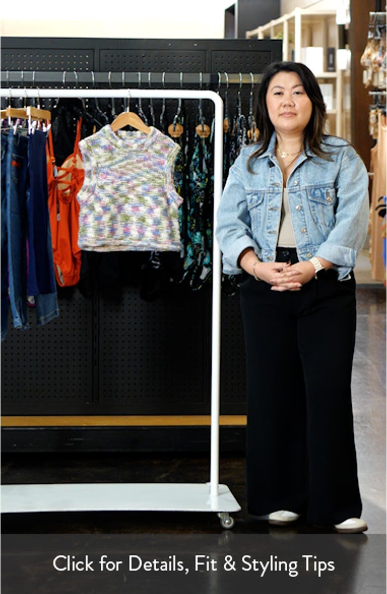 Kids' Mélange Sweater Vest, sales video thumbnail