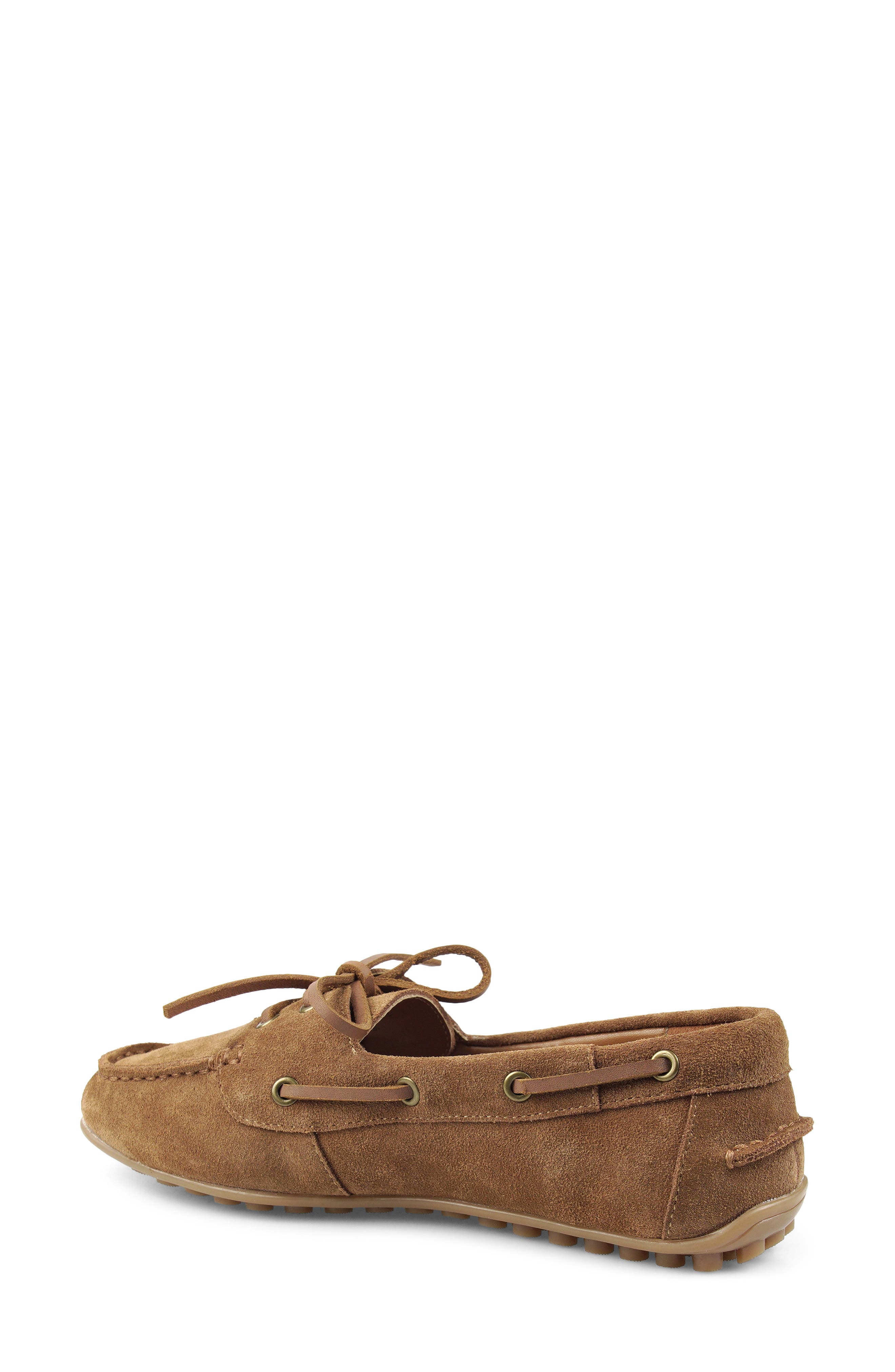 Bandy Boat Shoe, Alternate, color, TAN SUEDE
