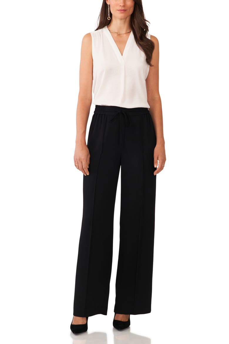 Drawstring Pants, Alternate, color, RICH BLACK