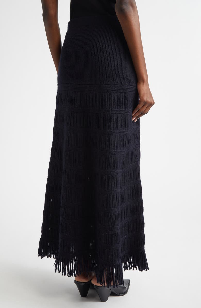Diotima Alba Wool Blend Sweater Skirt, Alternate, color, Midnight