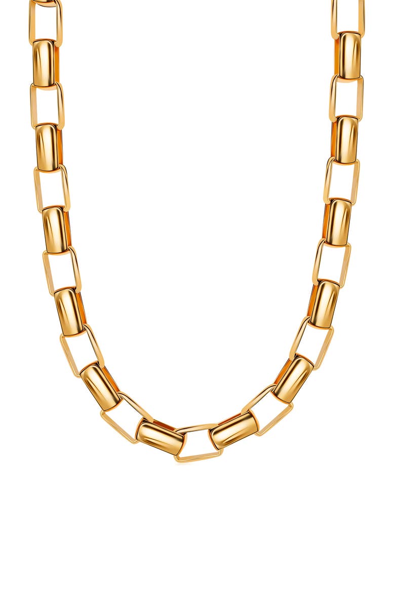 CHRISTINA CARUSO Box Link Necklace, Main, color,