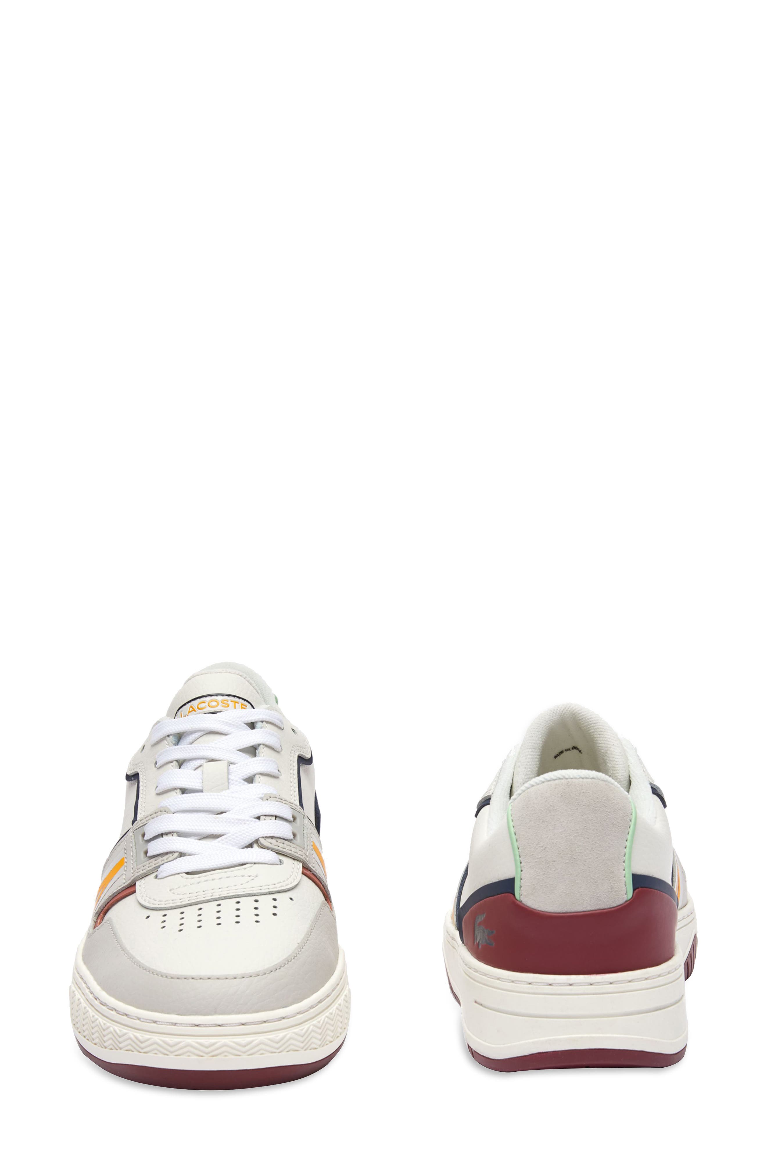 Lacoste L001 Leather Sneaker, Alternate, color, 