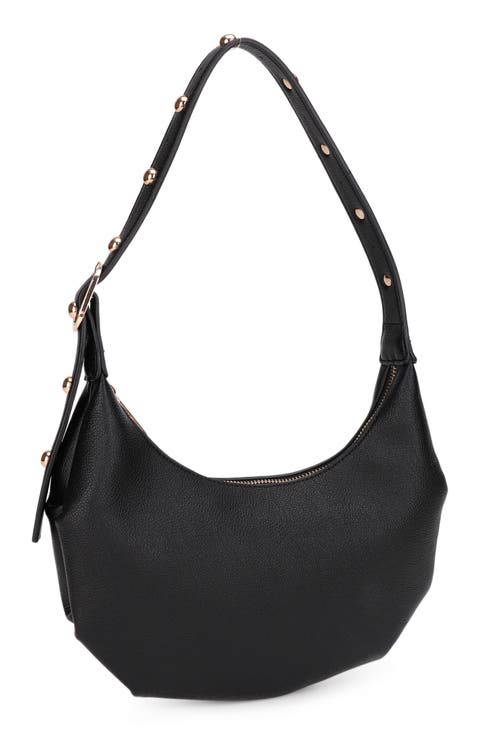 Addison Faux Leather Shoulder Bag