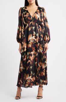 Parker The Filia Long Sleeve Maxi Dress