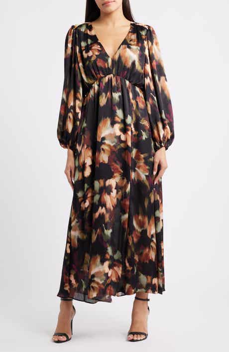Parker The Filia Long Sleeve Maxi Dress
