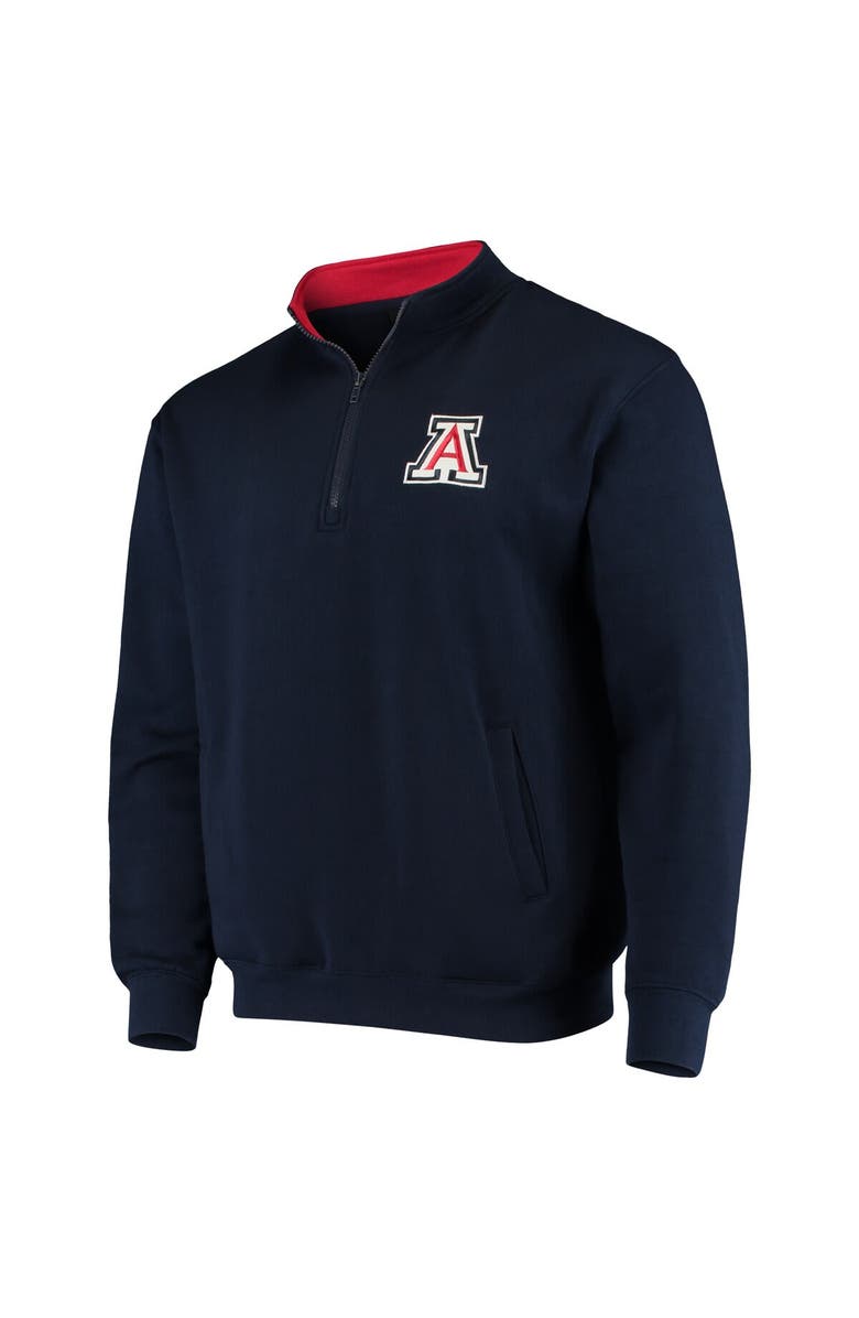 COLOSSEUM Men's Colosseum Navy Arizona Wildcats Tortugas Logo Quarter-Zip Jacket, Alternate, color, Navy