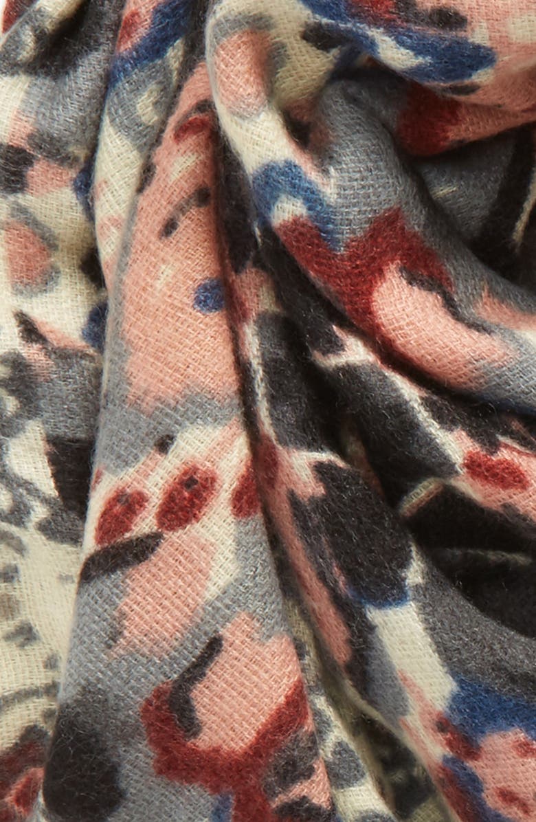 Sole Society Baroque Pattern Wrap Scarf, Alternate, color,