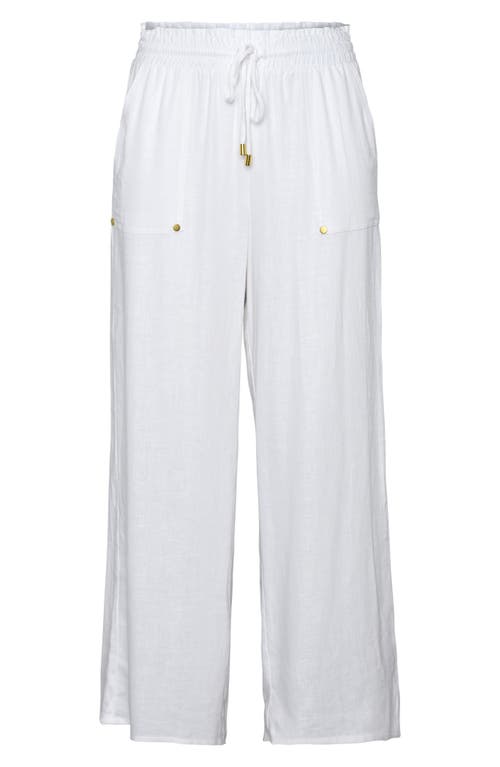 Shop La Blanca Beach Cover-up Pants In White