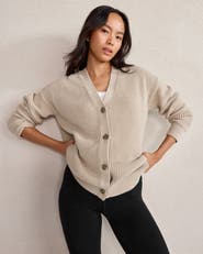 Haven Well Within Organic Cotton Shaker Stitch Cardigan