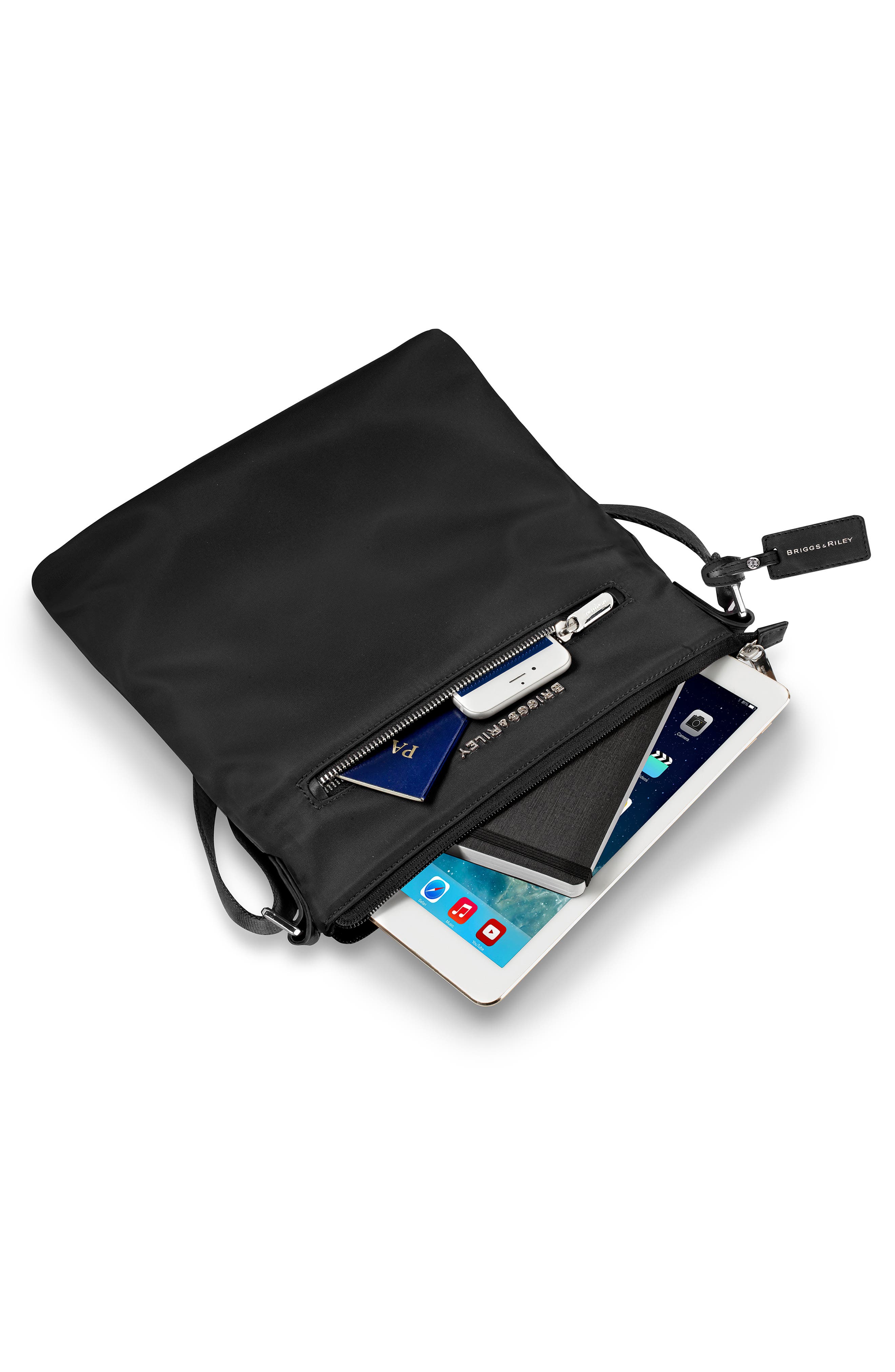 Briggs & Riley Rhapsody Water Resistant Nylon Crossbody Bag, Alternate, color, 