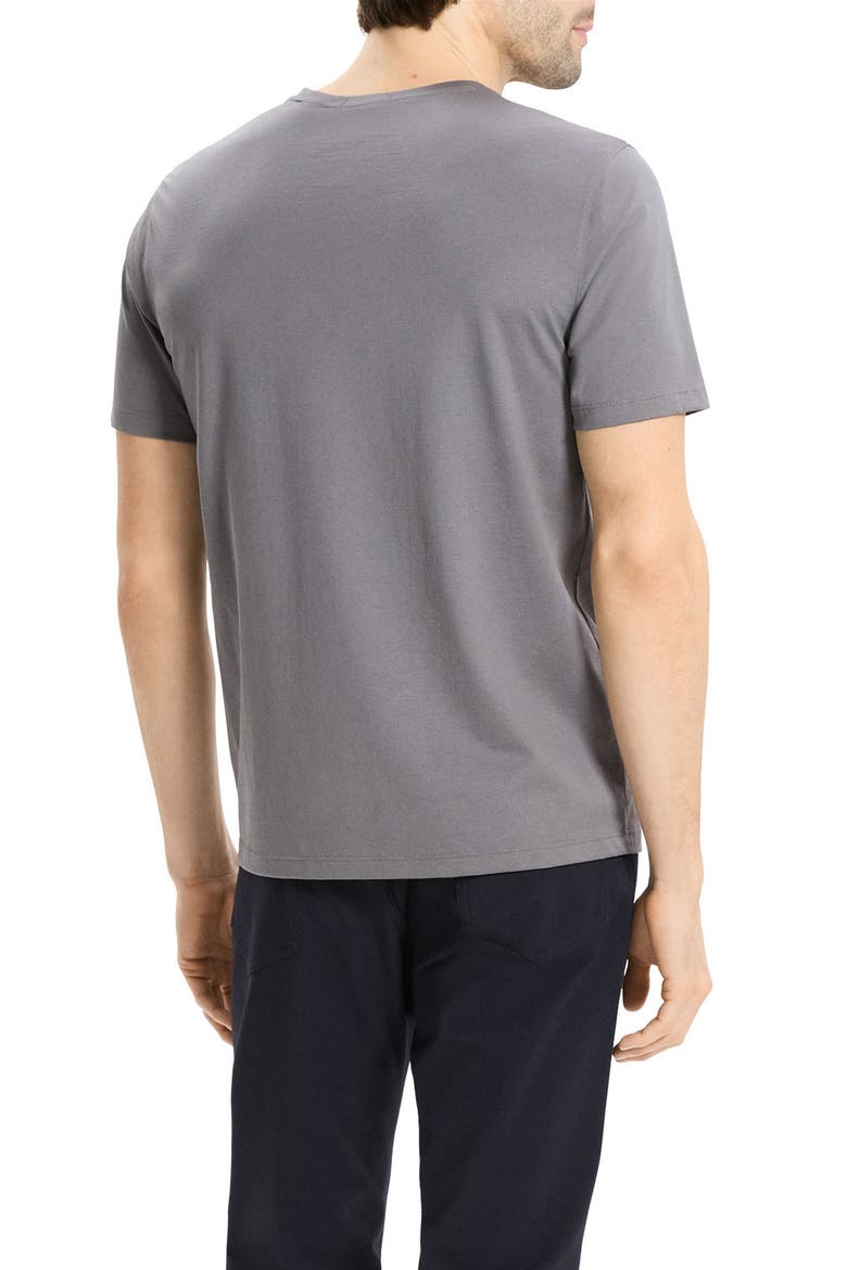 Precise Cotton T-Shirt, Alternate, color, CARBON - BAX