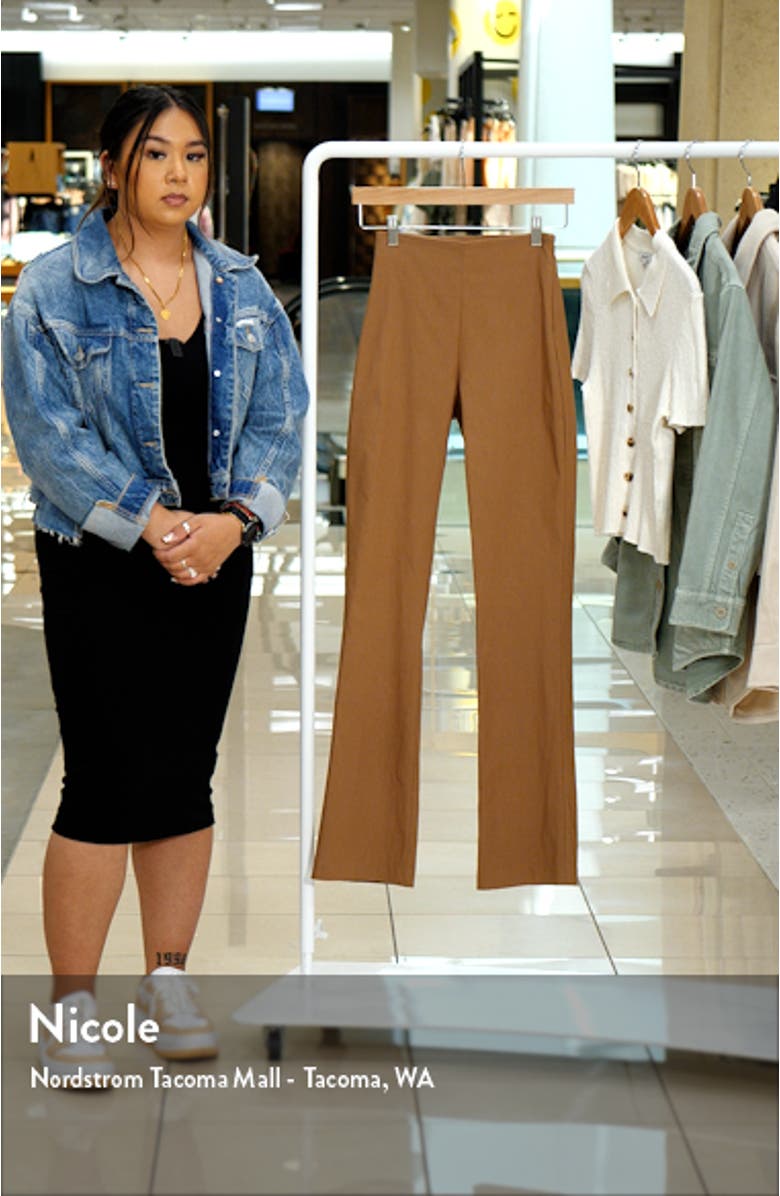 Laurel High Waist Stretch Trousers, sales video thumbnail