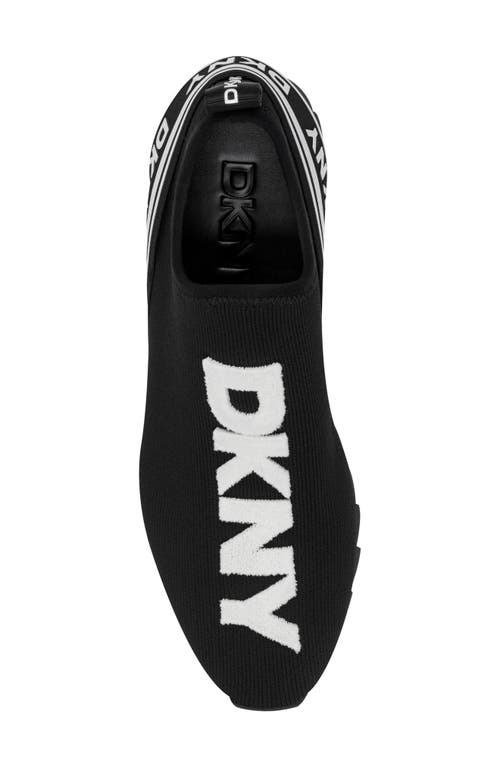 Dkny Abbi Knit Sneaker In Black