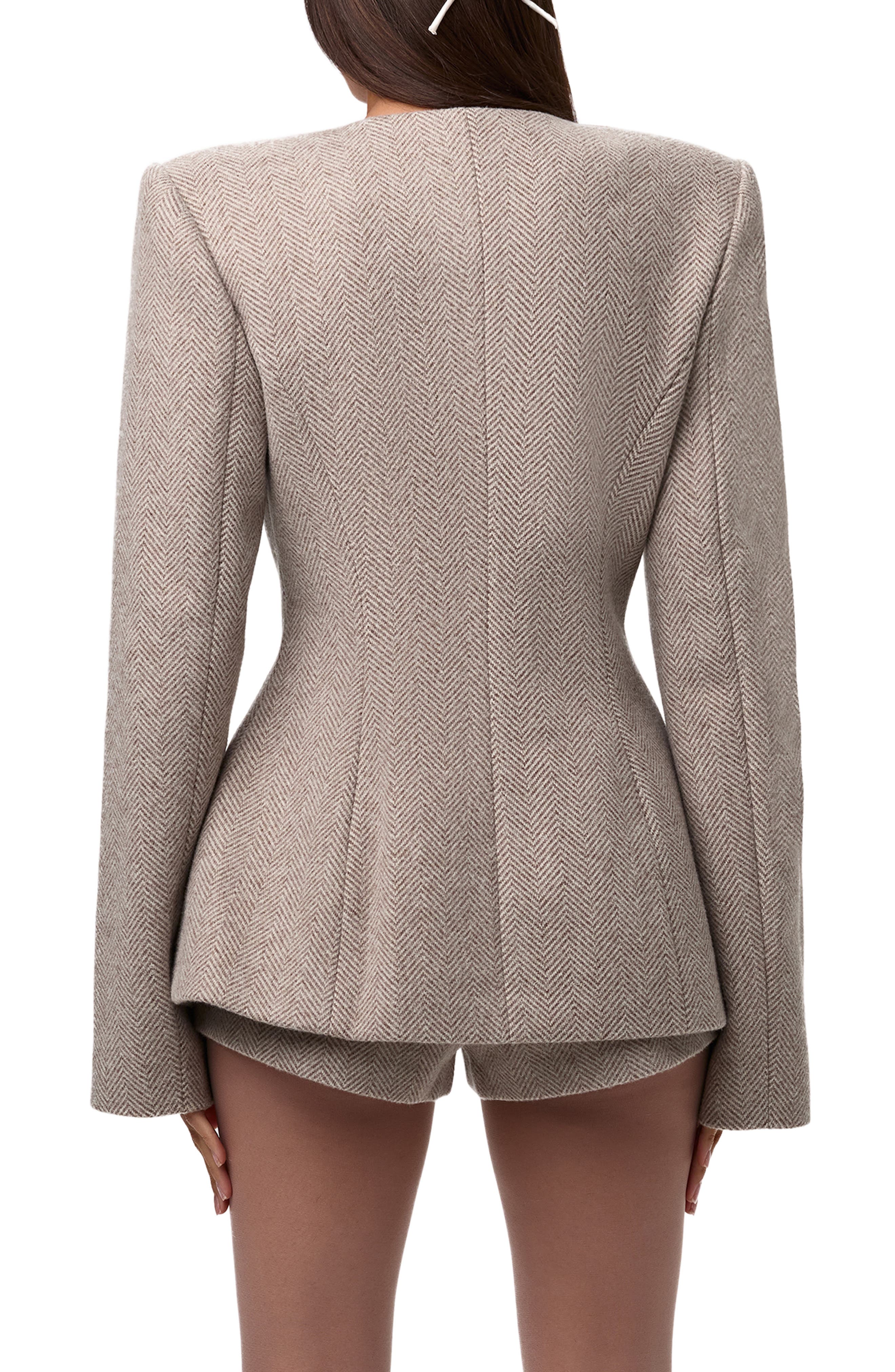 Herringbone Blazer - image 2