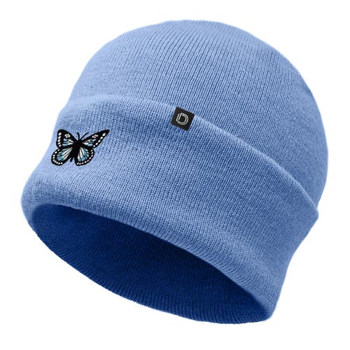 Dalix Butterfly Beanie In Periwinkle