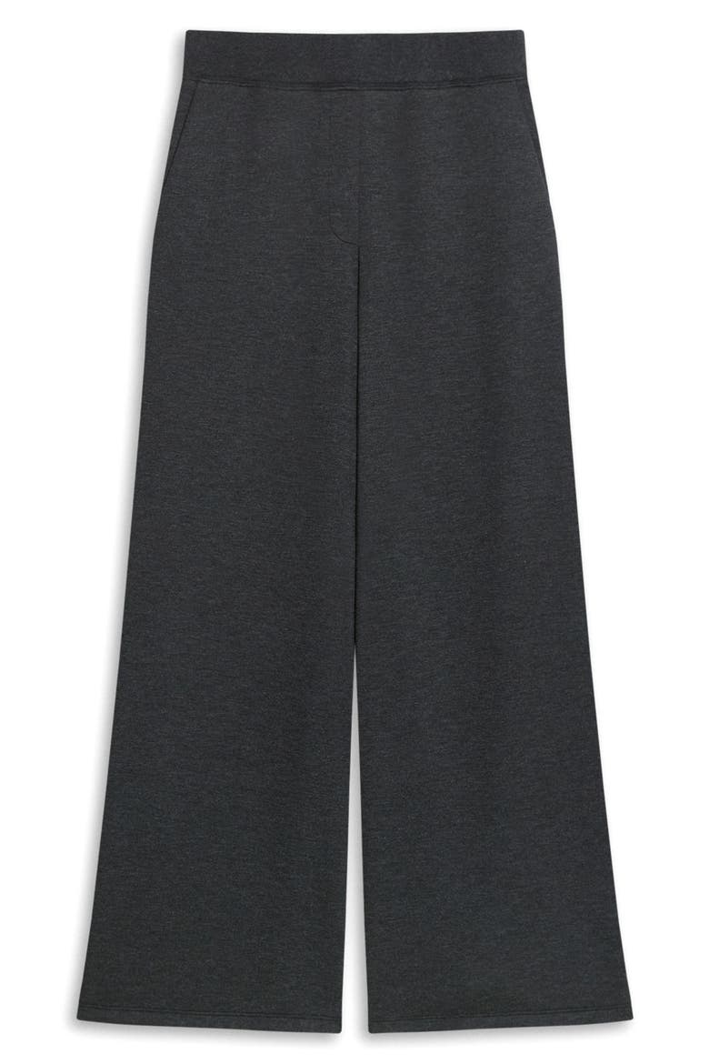 Wide Leg Pants, Alternate, color, CHARCOAL MELANGE