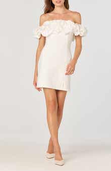 ASTR the Label Off-the-Shoulder Minidress