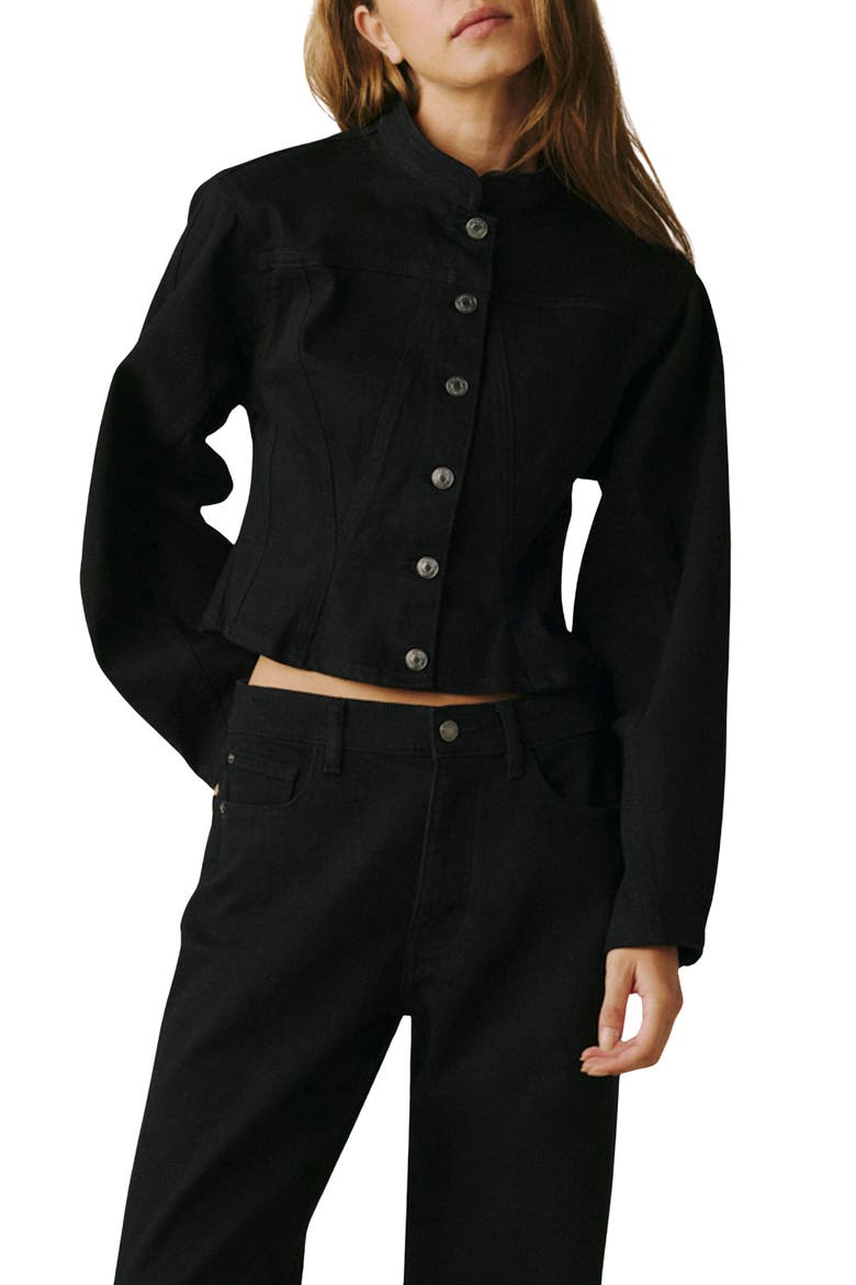 The Downtown Denim Jacket, Main, color, GIRLS NIGHT